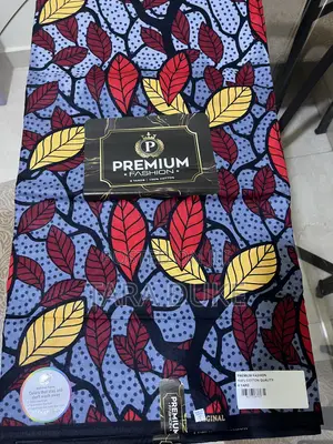 Premium Fashion Leaf Print Fabric