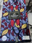 Premium Fashion Leaf Print Fabric - 1