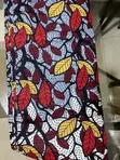 Premium Fashion Leaf Print Fabric - 2