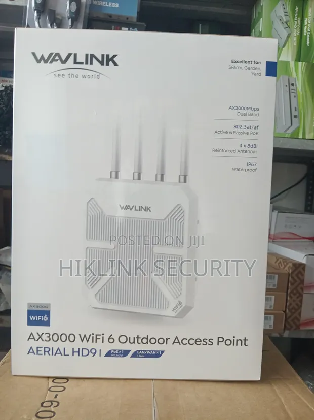 Wavlink AX3000 WiFi 6 Outdoor Access Point - 1