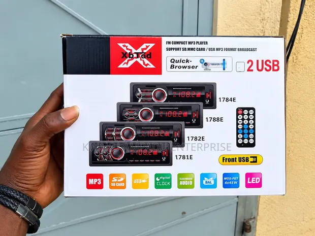 Xplode Car Tape - USB/SD/FM MP3 Player with Remote - 1