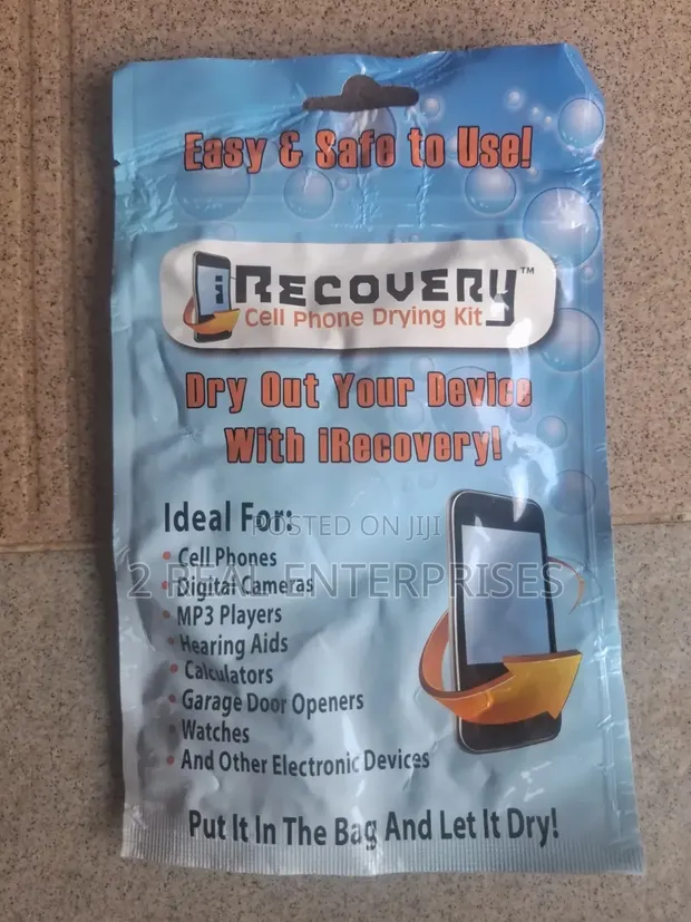 iRecovery Emergency Cell Phone Electronics Silica Gel Drying Kit - 1