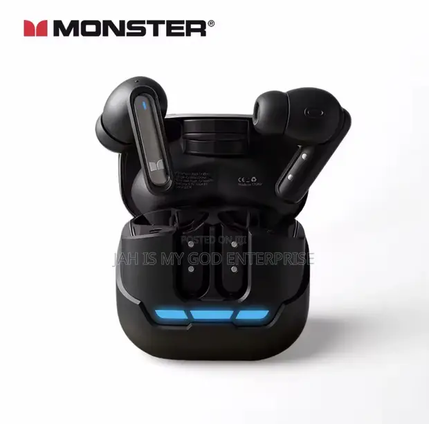 Monster Aura Fit XT05 TWS Earbuds with Custom EQ - 1