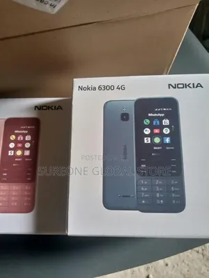New Nokia 6300 4G Black
