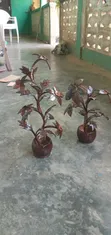 Coconut Shell Flowers - Decorative Pieces - 4
