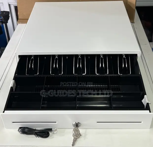 Electronic Cash Drawer - White - 1