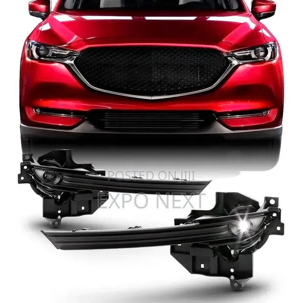 2016-2021 Mazda CX-5 LED Bumper Fog Lights Pair - 1