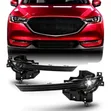 2016-2021 Mazda CX-5 LED Bumper Fog Lights Pair - 1