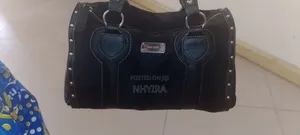 Ladies Black Leather Handbag