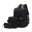 3-in-1 Waterproof 17' Laptop Backpack Travel School Bag - 4
