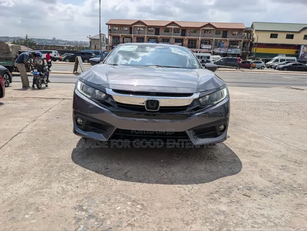 Honda Civic LX Sedan 2018 Gray - 1