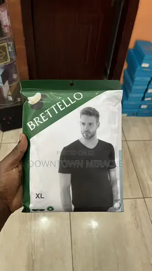 Brettello Men's Round Neck & V-Neck Shirts