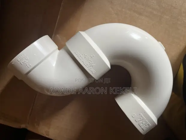 Era 2" Heavy-Duty PVC S-Trap Fitting - 1