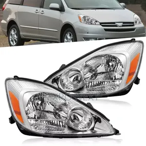 Pair Headlights for 2004-2005 Toyota Sienna (Left & Right)