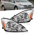 Pair Headlights for 2004-2005 Toyota Sienna (Left & Right) - 1