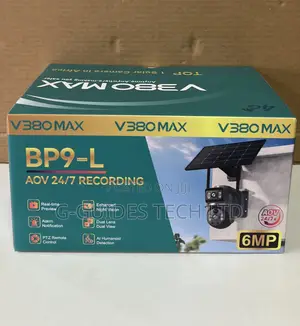 V380 Max BP9-L 6MP Solar PTZ Dual Lens Security Camera