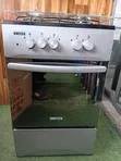 Unitek 4-Burner Gas Cooker with Oven and Glass Lid - 1