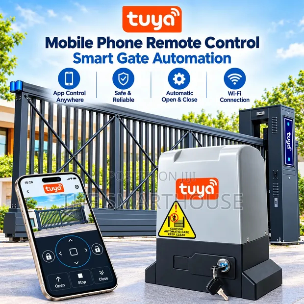 Tuya WiFi Smart Automatic Sliding Gate Motor - 1
