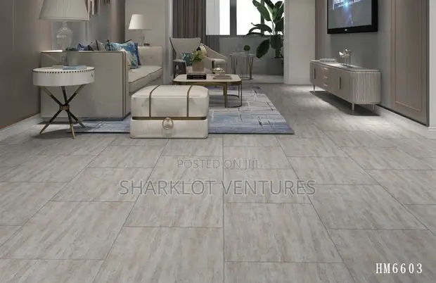 Square Adhesive PVC Floor Tiles (60cm x 60cm) - 1