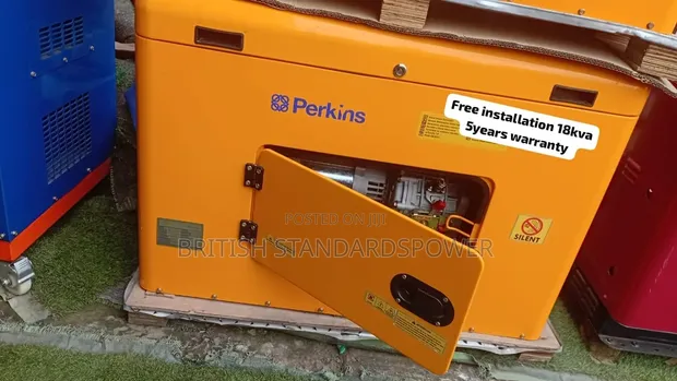 18KVA Perkins Diesel Generator - Brand New - 1