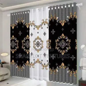 3 PCS Elrantic Customized Room Curtains