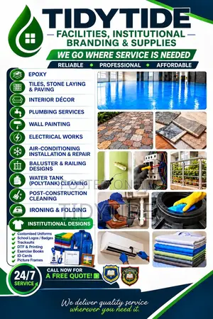 Tidytide Facilities Maintenance & Institutional Branding