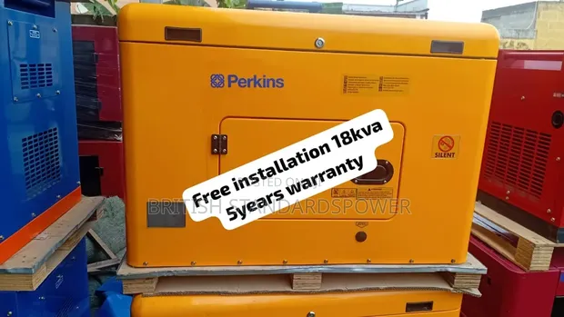 Perkins 18KVA Silent Generator - Brand New - 1