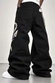 Men's Trendy Loose Fit Denim Trousers - 4