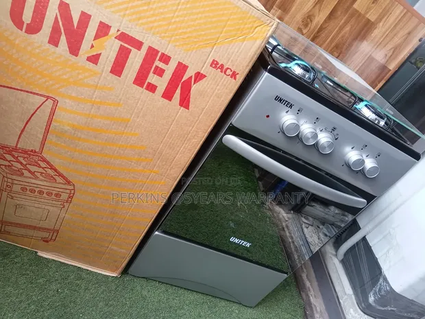 Unitek Quality 4-Burner Gas Cooker with Adjustable Features - 1