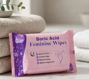 Boric Acid Feminine Wipes - 10 Pack