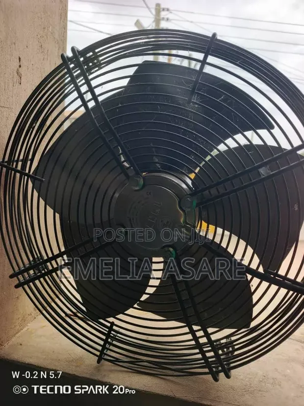 Commercial Extractor Fan - 13" All Metal German - 1