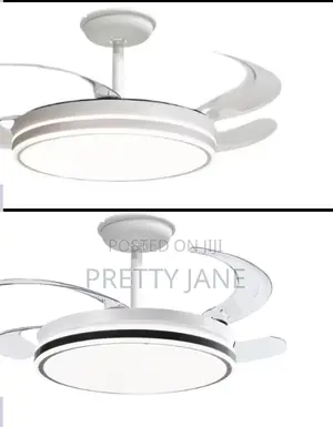 2-in-1 Ceiling Fan Light with Remote