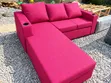 Modern L-Shaped Sectional Sofa - Red - 1