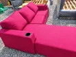 Modern L-Shaped Sectional Sofa - Red - 2