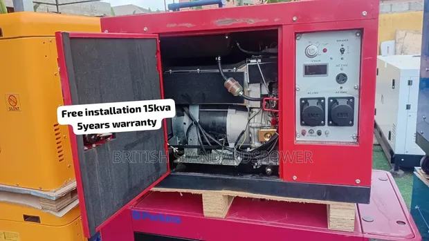 British Power 15kVA Generator - 5 Years Warranty - 1