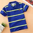 Genuine Kids Bright Denim Polo Shirts - 2
