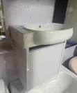 Quality Bathroom Basin with Cabinet and Tap - 2
