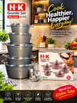 10-Piece Premium Granite Cookware Set - 2