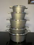 10-Piece Premium Granite Cookware Set - 5