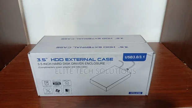 3.5" External HDD/SSD Enclosure - USB 3.0/3.1 - 1