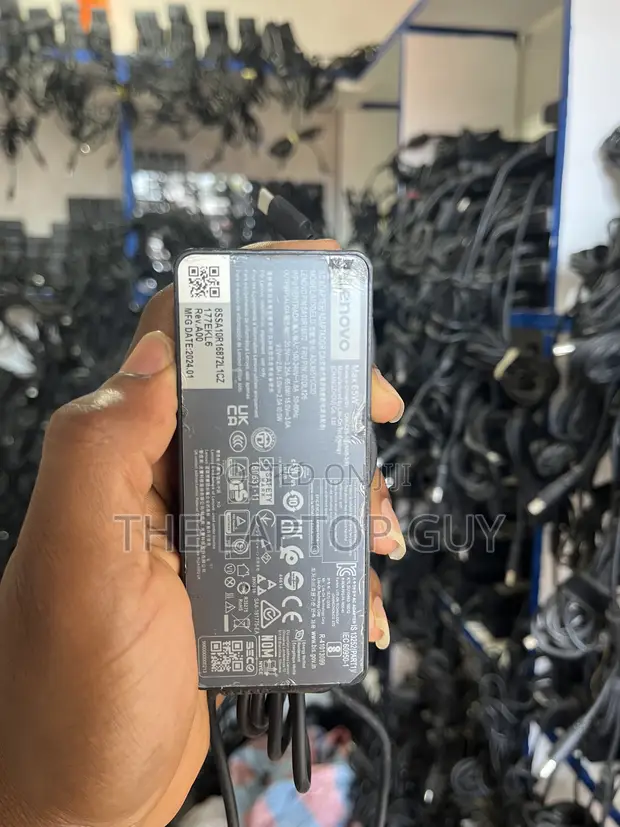 Original Lenovo 65W Type-C Charger (Used) - 1