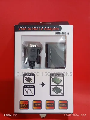 VGA to HDMI Adapter with Audio