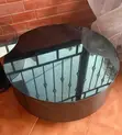 Luxury Imported Glass Coffee Table Set | Modern Elegant - 3