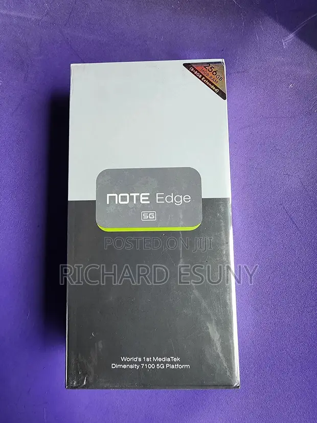 New Infinix Note Edge 256GB Black - 1