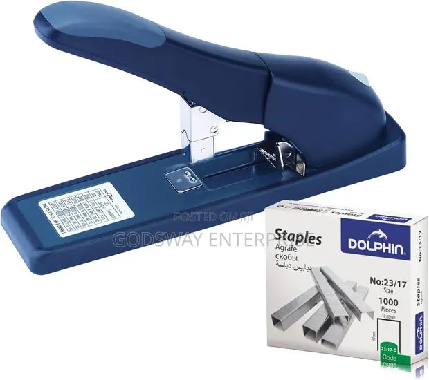 Dolphin DS-100 Heavy Duty Stapler - 1