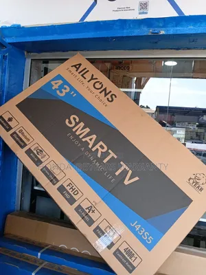 Aliyons 43" Smart TV - Brand New