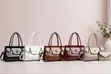 2-in-1 Crocodile Office Handbag Set - 6 Colors Available - 2