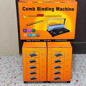 Manual Comb Binding Machine - 21-Hole