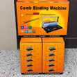 Manual Comb Binding Machine - 21-Hole - 1