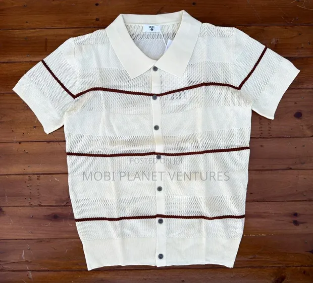 Men's Knitted Shirts - 1